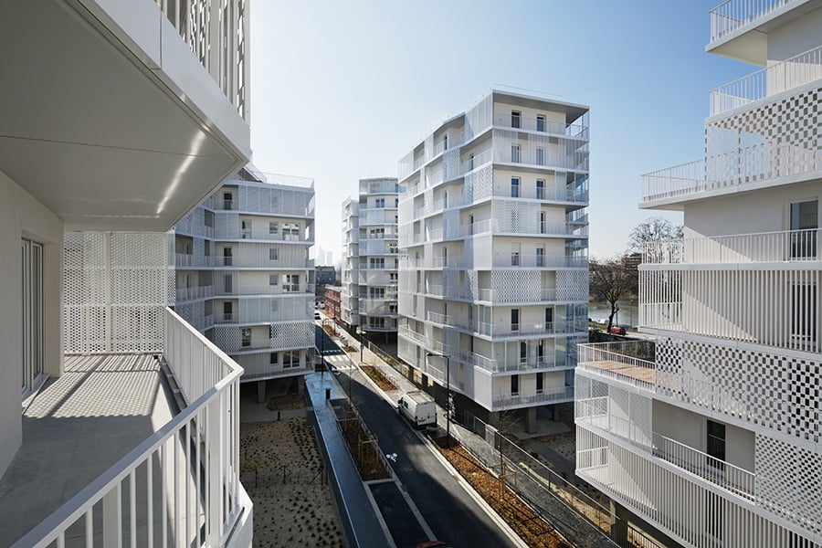 Rue Camille Claudel housing Hamonic Masson Associates