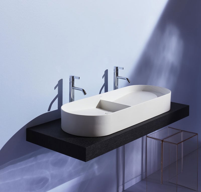 Sonar bathroom collection by Patricia Urquiola for Laufen