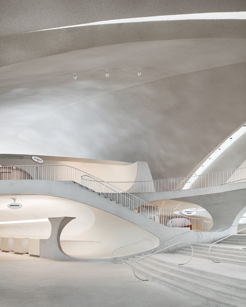 TWA flight center hotel interiors