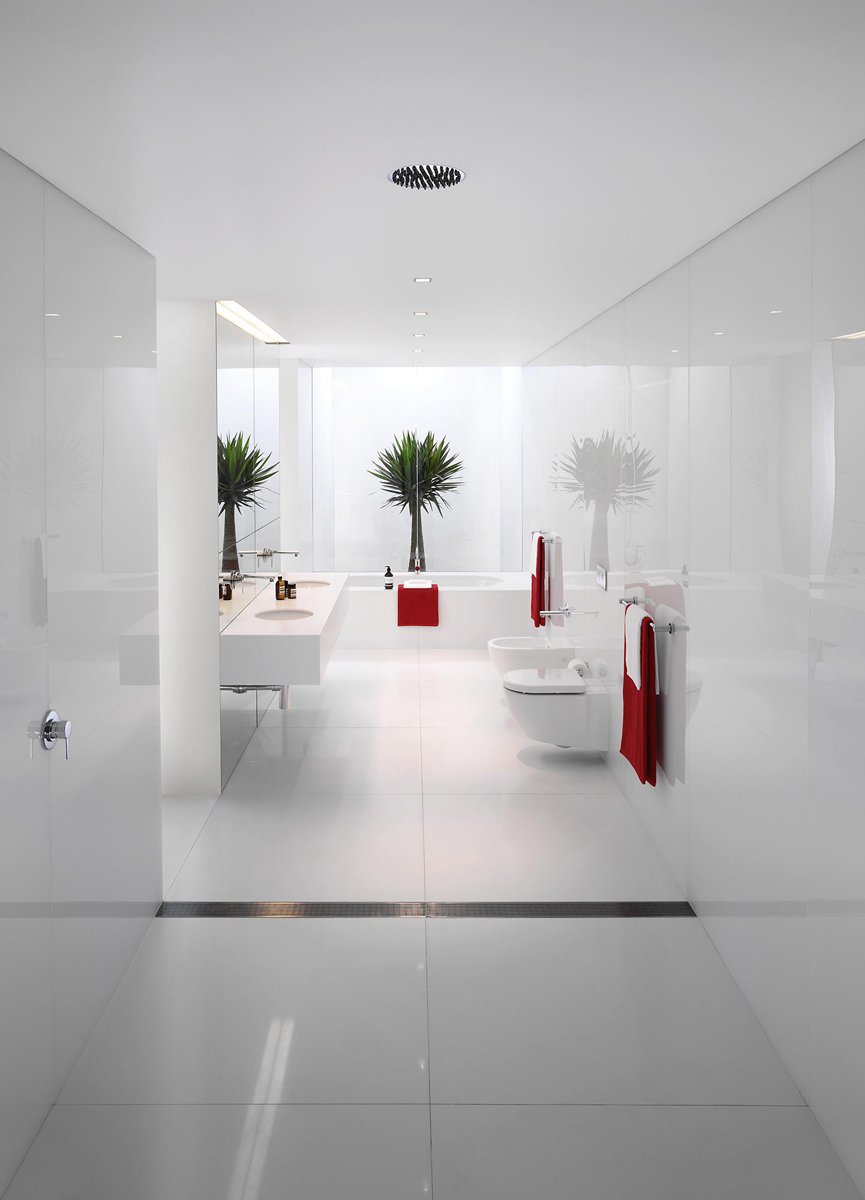 Stunning Shower Design with LUXE Linear Drain