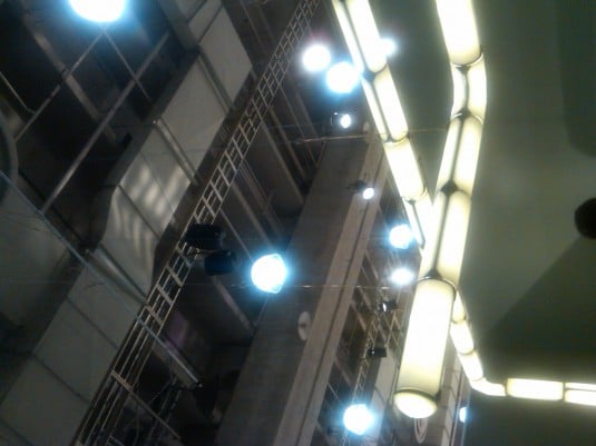 Tube lights.