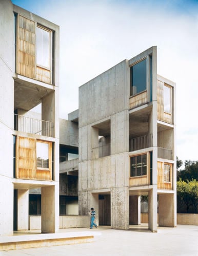 Visiting The Salk Institute by Lou Kahn