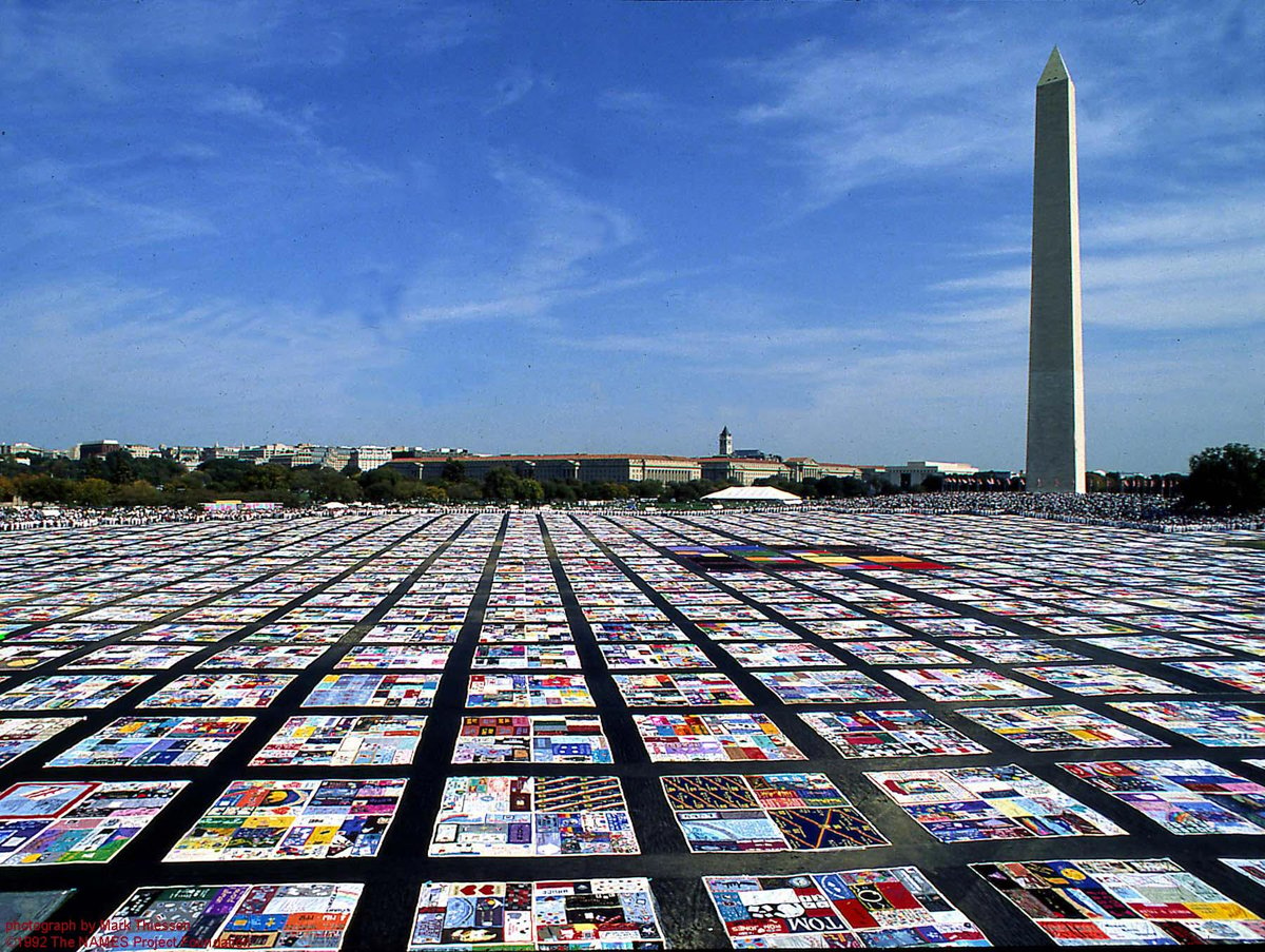 Aids Quilt Public Domain