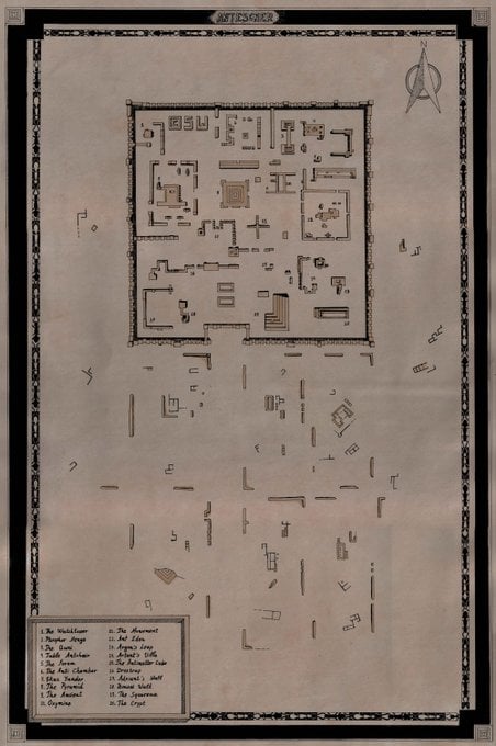 Ant Attack City Plan