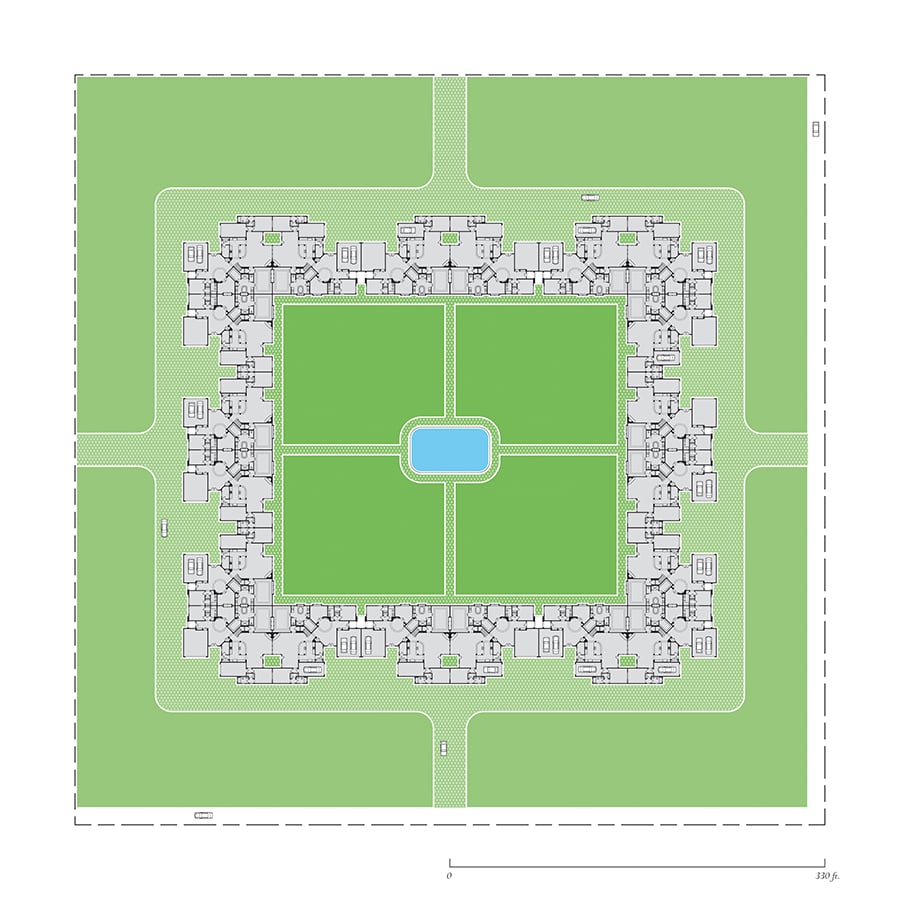 Frank Lloyd Wright suburban sprawl