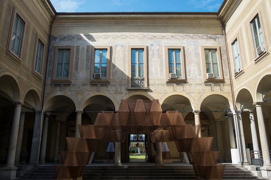 Arthur Mamou-Mani Conifera COS installation