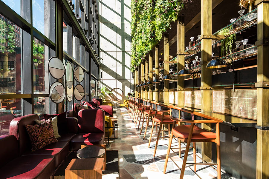 Moxy Hotel Chelsea hospitality design