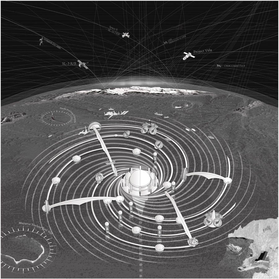 black-and-white photo of the planets and their interactions for Earth Day