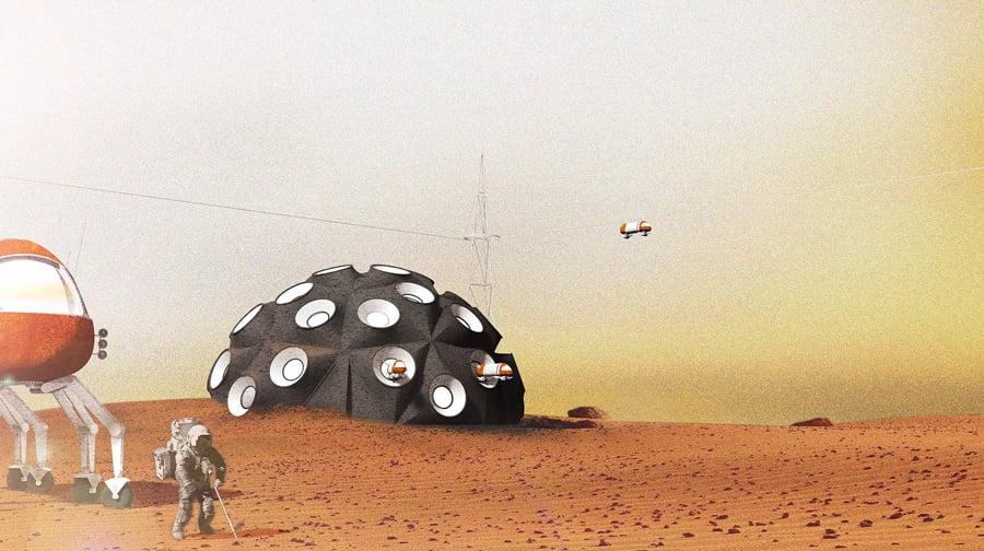 Mars city living: Designing for the Red Planet, MIT News