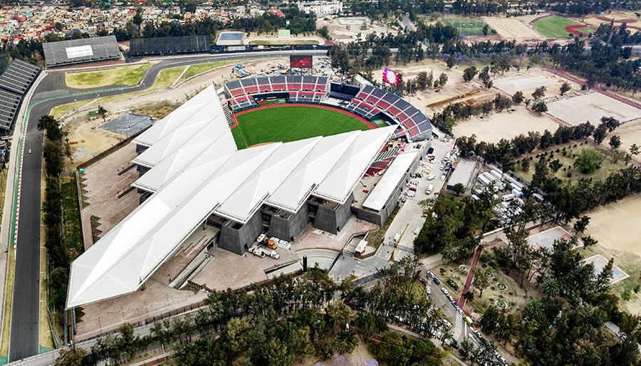 Estadio Alfredo Harp Helú, Ciudad Deportiva