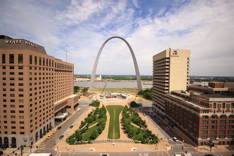 Renovations to the St. Louis Arch Near Completion