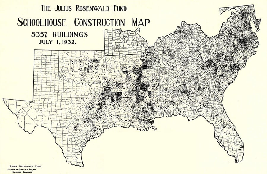 Rosenwald School network