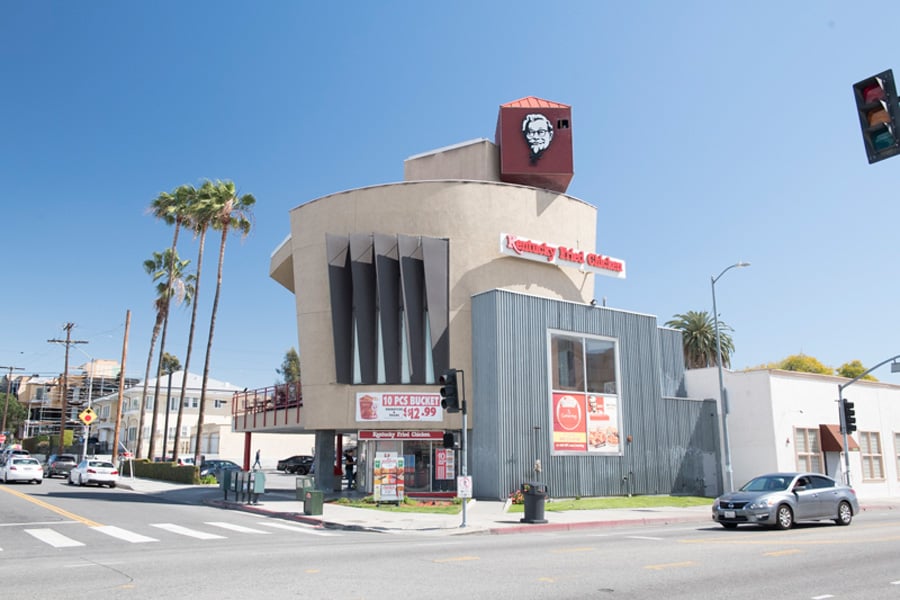 Kentucky Fried Chicken Los Angeles Postmodernism