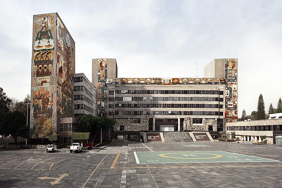 Centro SCOP Murals New Mexico City Airport