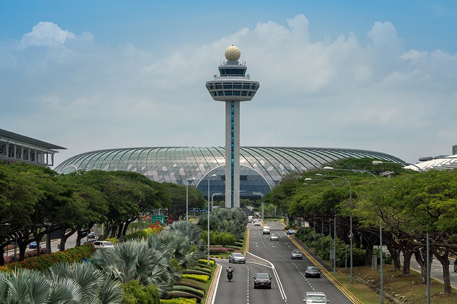 Airport envy: the Jewel complex at Singapore's Changi airport