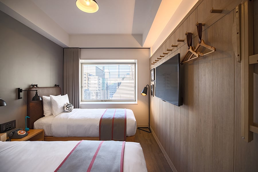 Moxy hotel design japan