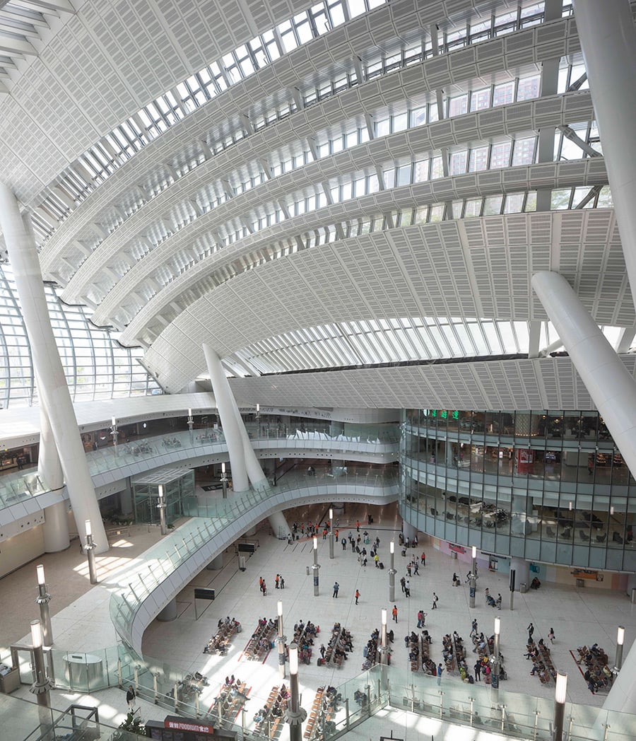 west kowloon rail station aedas