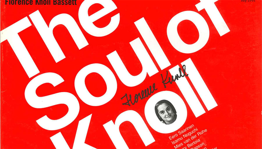 soul florence knoll 2001 digital reprint|