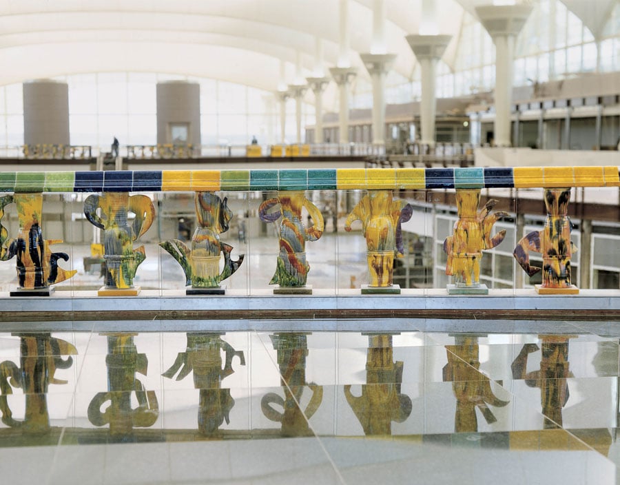 Denver Airport Balustrade01