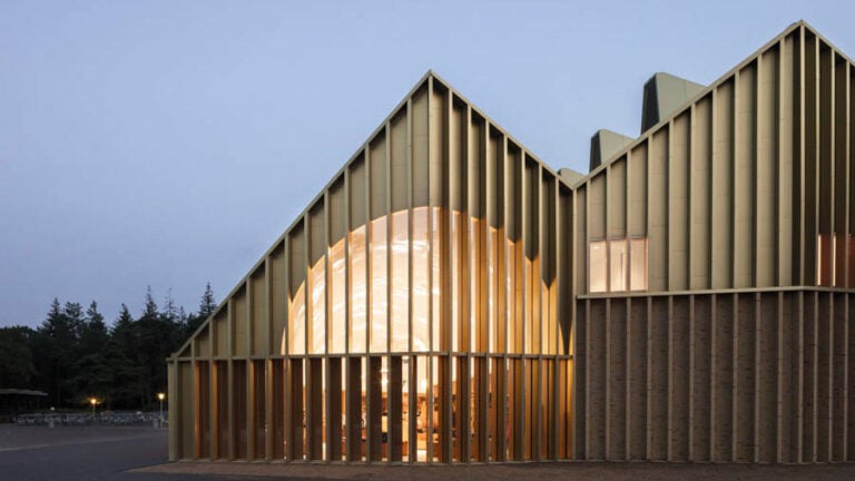 A Pavilion Where Lighting Mimics Branches, Leaves—and Chipmunks ...