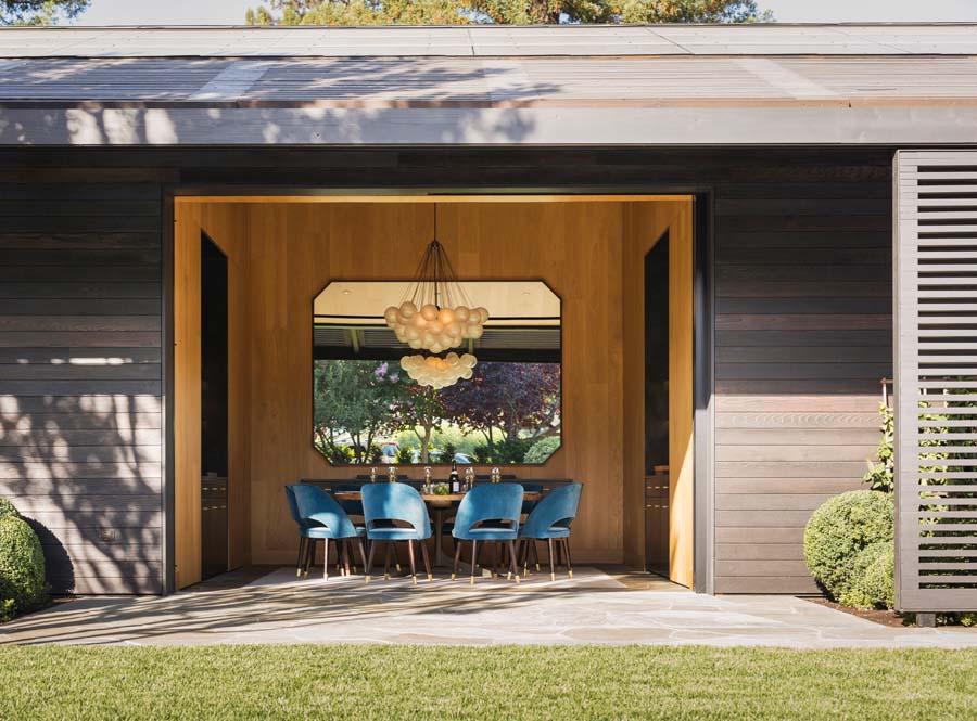 a photograph of the French Laundry designed by Snohetta