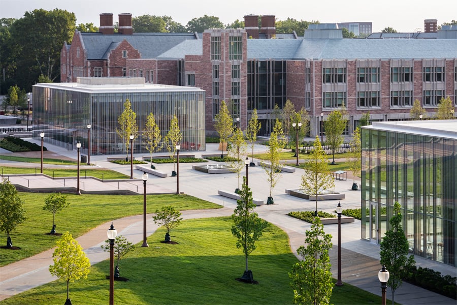 At Washington University, A Cluster of New Buildings Enlivens a Neglected  Part of Campus - Metropolis