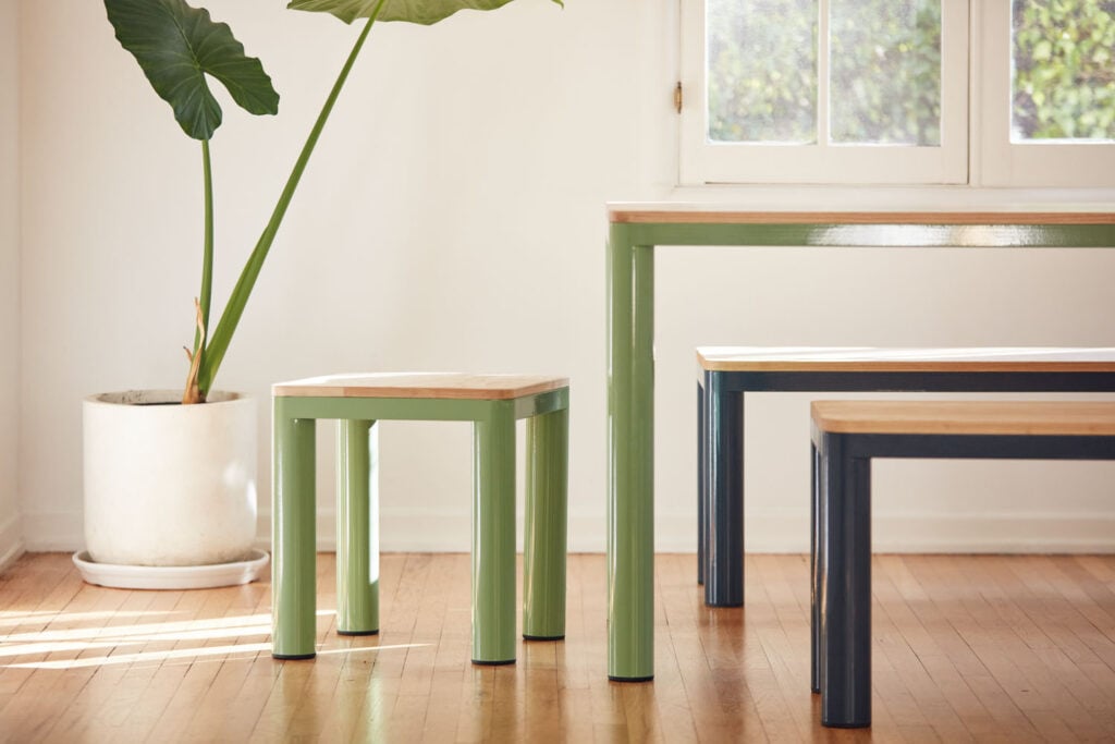 Tables and stools from RAD Furniture