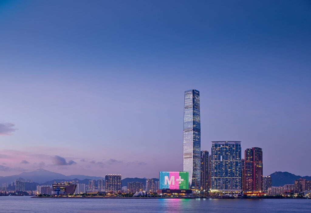 the M+ Museum in Hong Kong