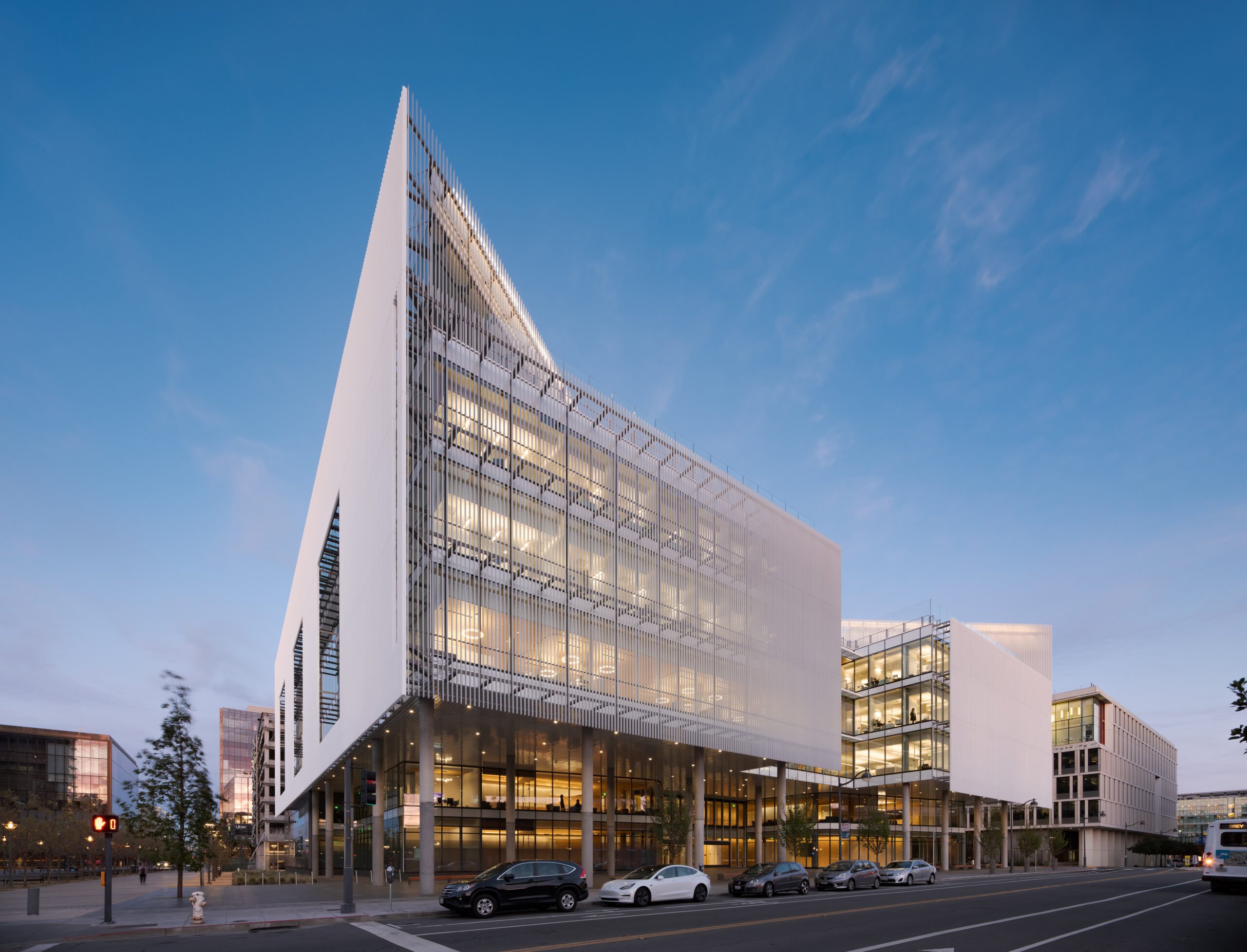 MCA Applies Sunscreen To A San Francisco Medical Building.