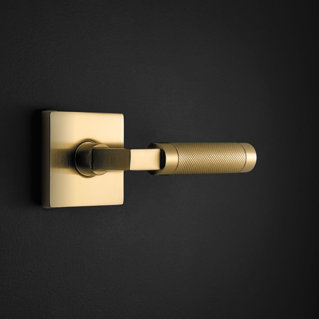 solid brass handle