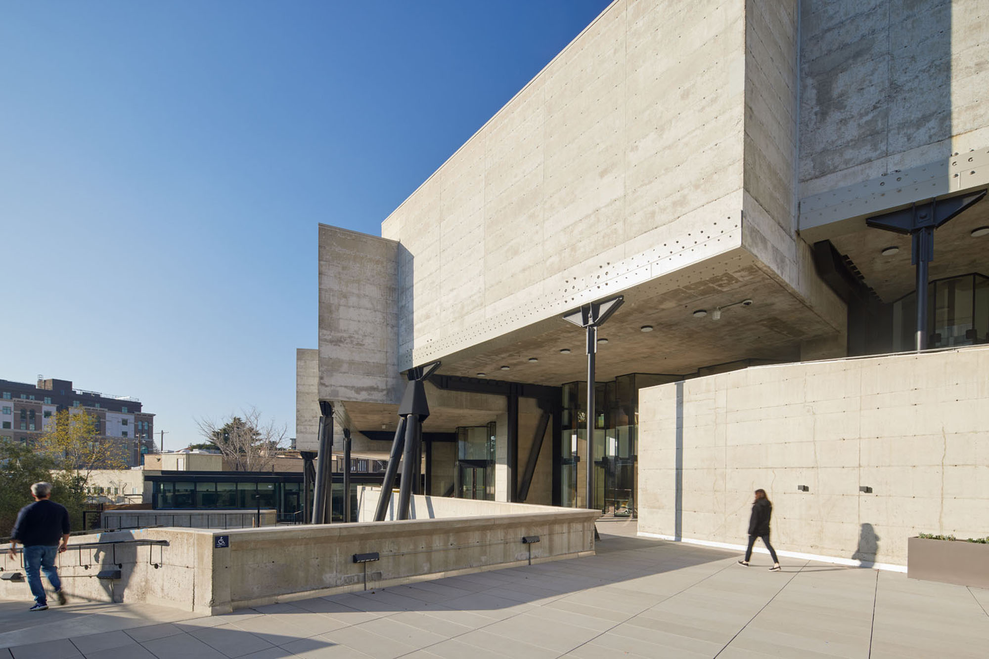 exterior view of museum entrance