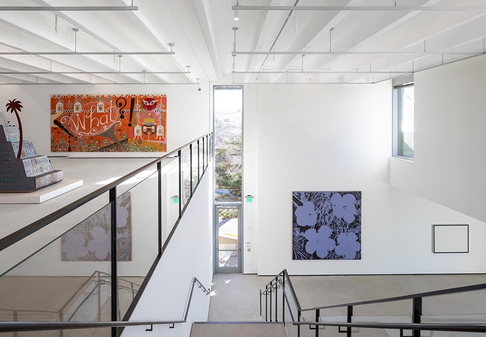 Installation view of the Museum of Contemporary Art San Diego new Marshall Gallery and Cohn Gallery. IMAGE ©NICHOLAS VENEZIA 