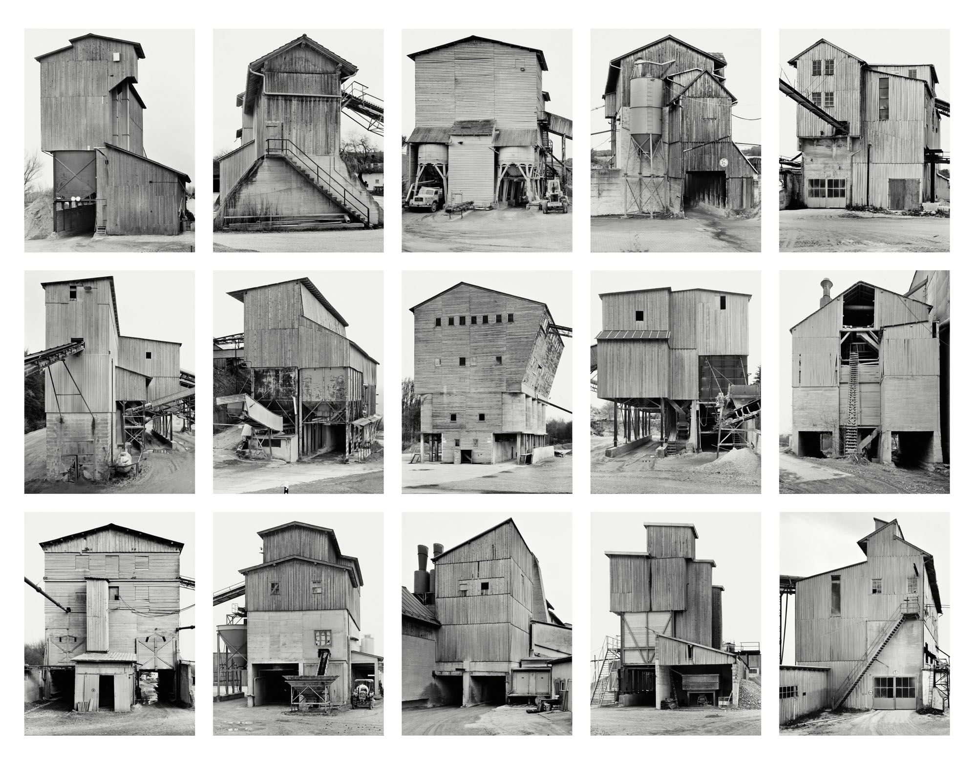 Exploring the Sculptural in Bernd and Hilla Becher's Photographs 