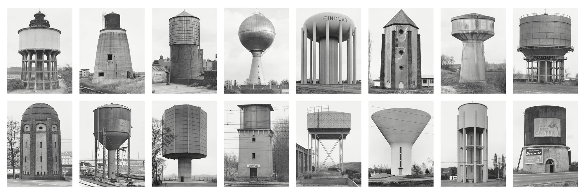 Bernd and Hilla Becher, Water Tower, Verviers, Belgium