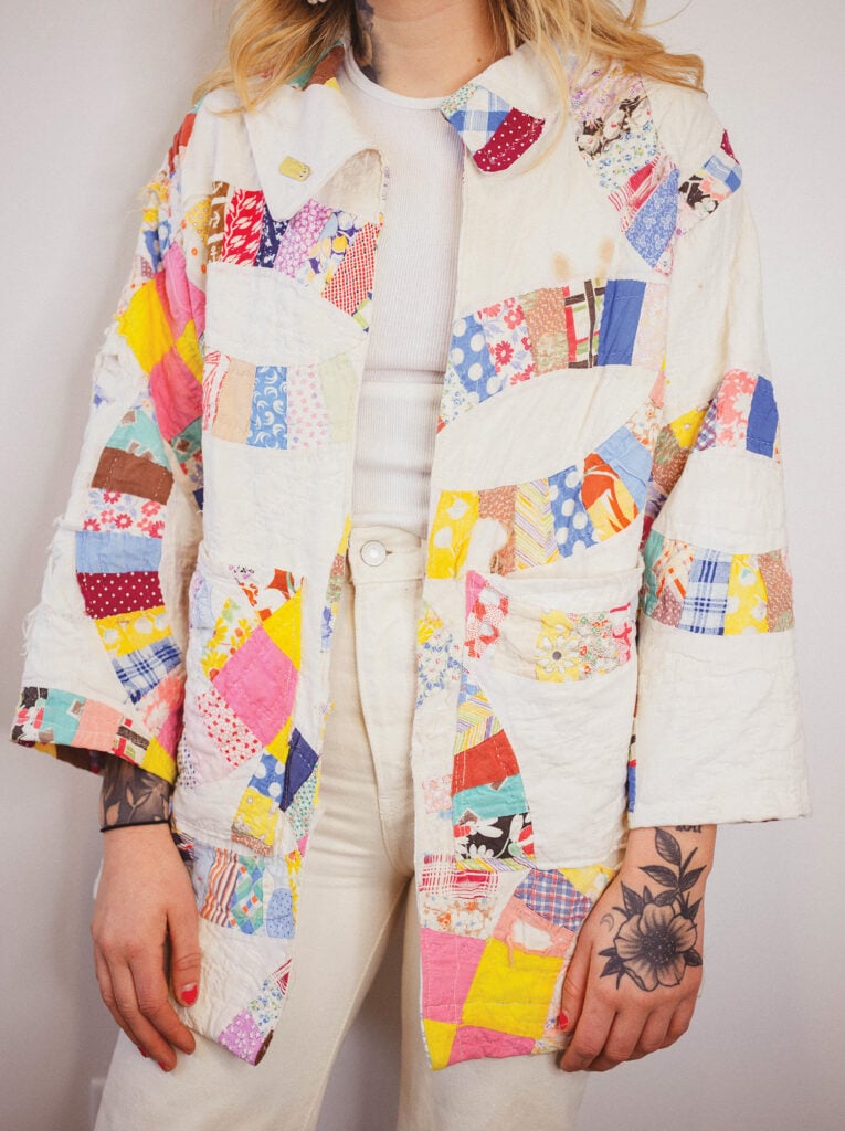 Quilted' And Patchwork Jackets That Remind You Of Your Granny, But