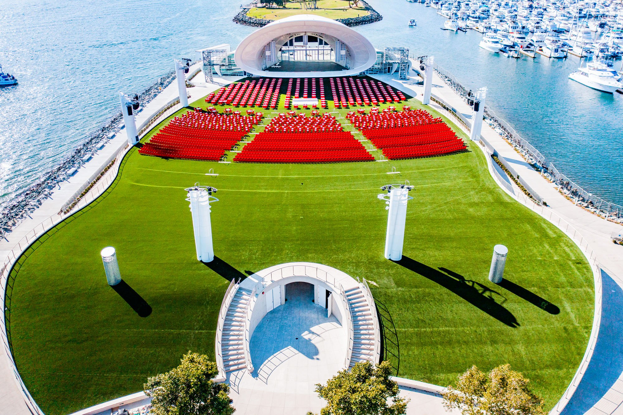 bandshell landscape