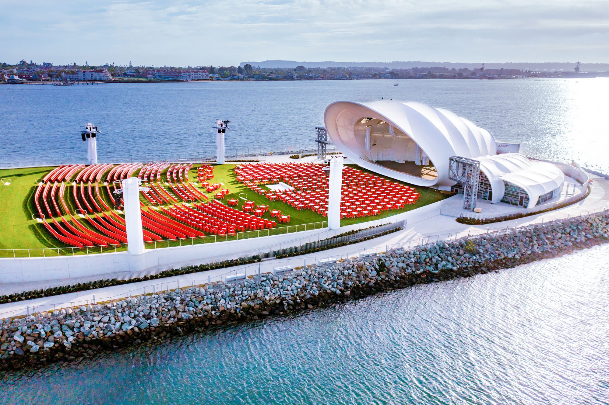 overview of the bandshell