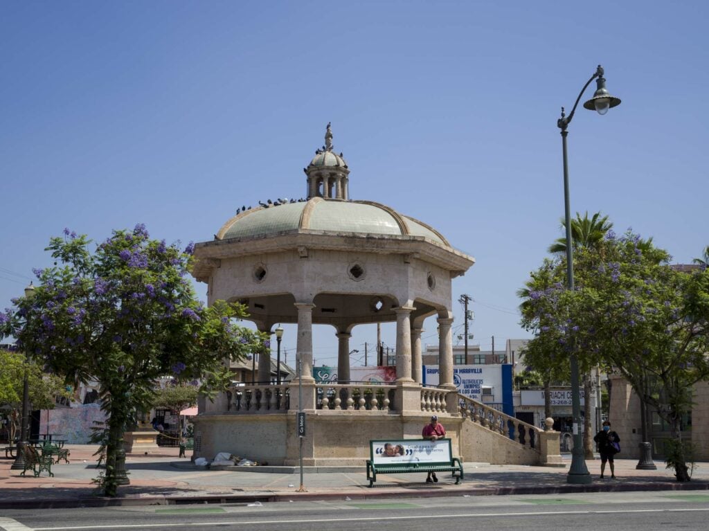 Bandshell at Mariachi Plaza