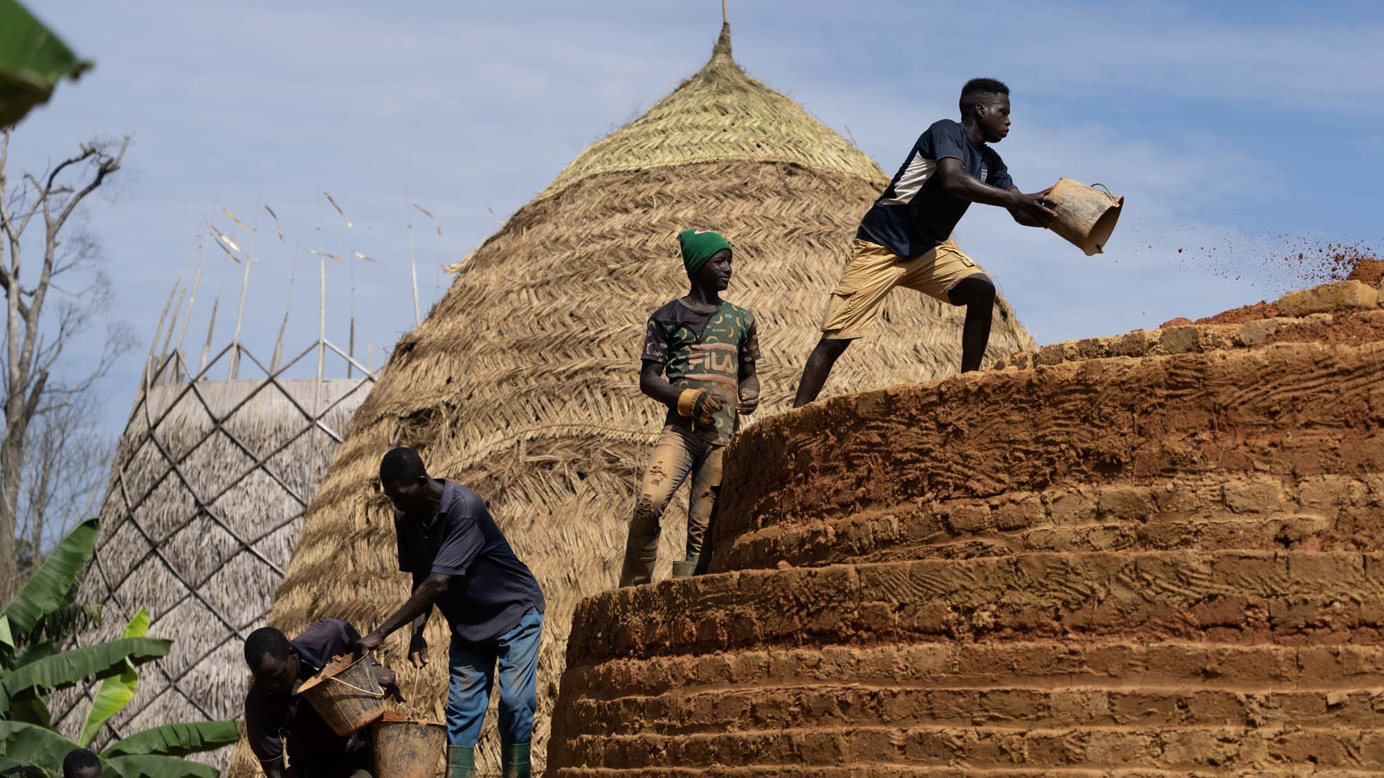 Arturo Vittori’s Warka Village Nears Completion In Cameroon