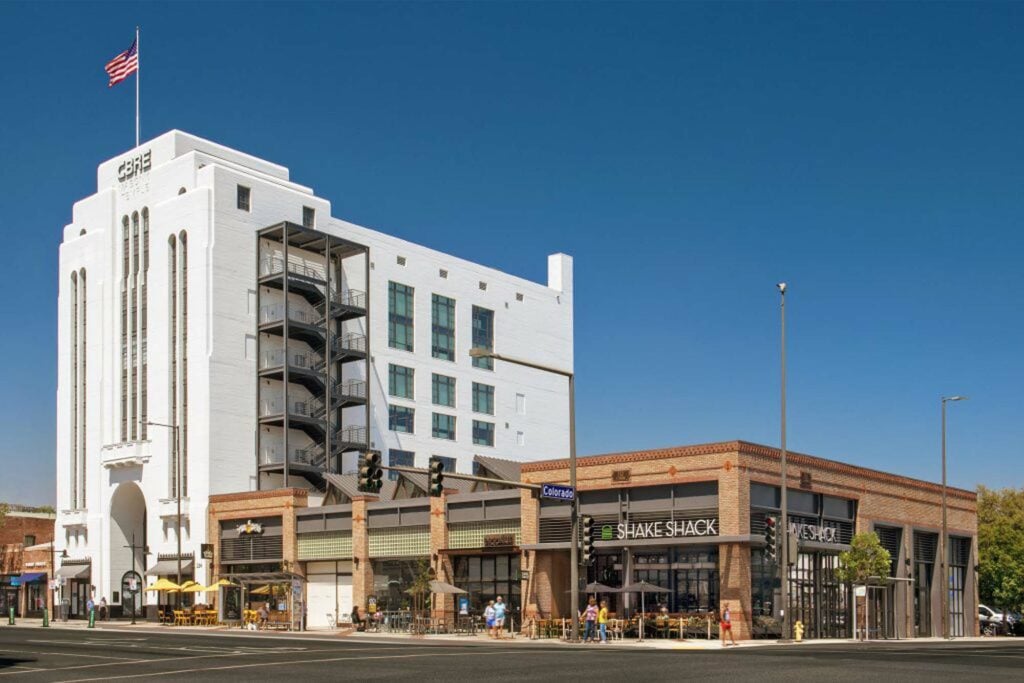 Streetfront in Glendale, CA. 