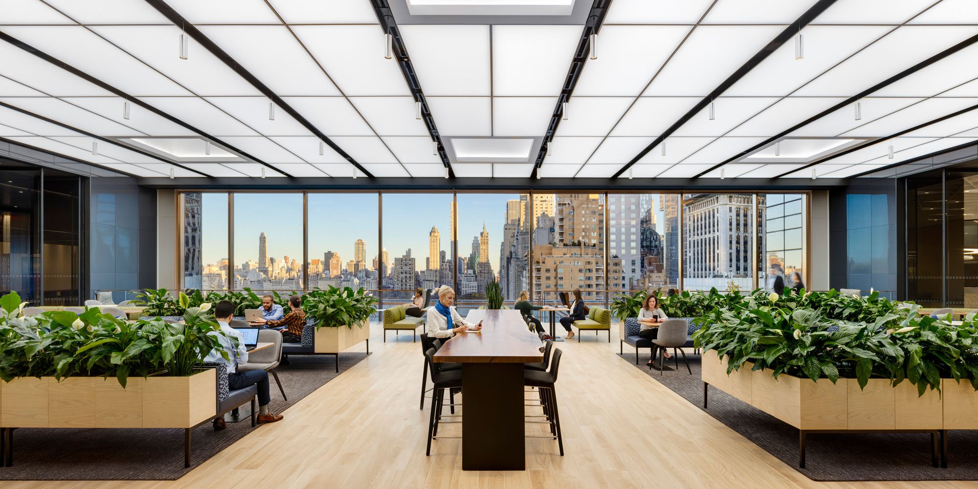 Ik heb het erkend Verdienen formaat Inside Deutsche Bank's Gensler-designed New York Headquarters