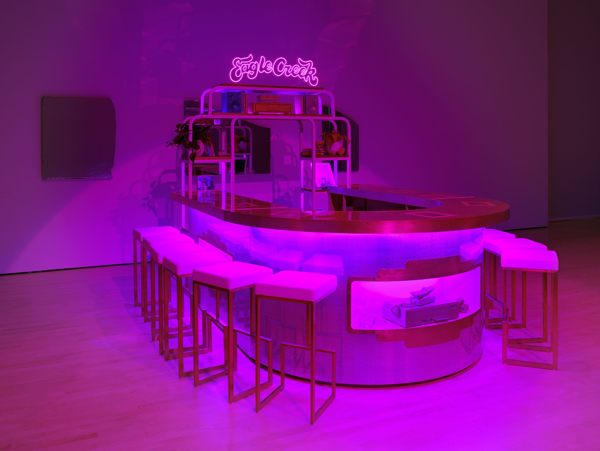 Have You Been Inside A Gay Bar Recently   Barnette The New Eagle Creek Saloon 2023 SFMOMA San Francisco CA Installation View 02 Don Ross 