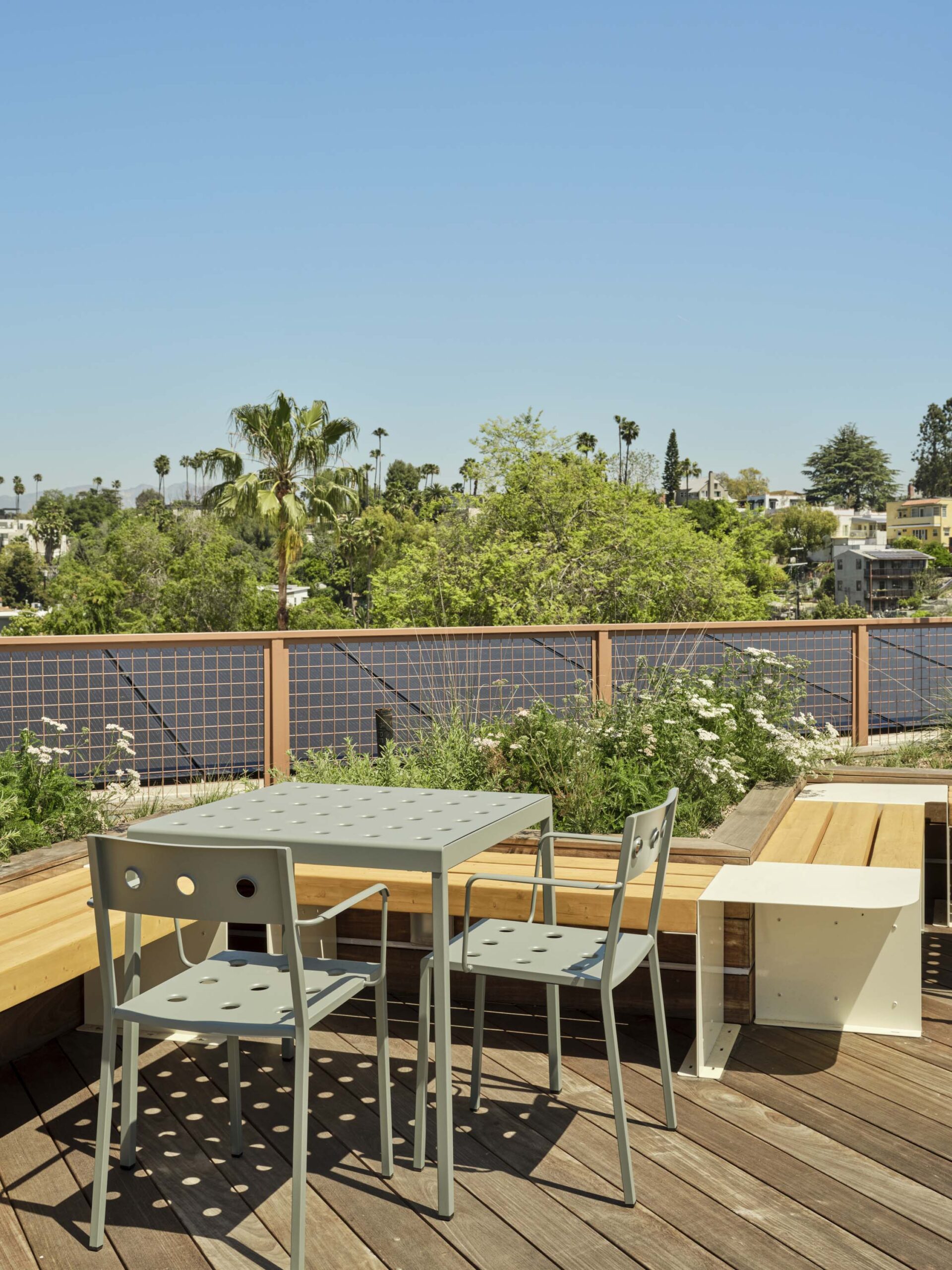 image of a balcony at an apartment in LA