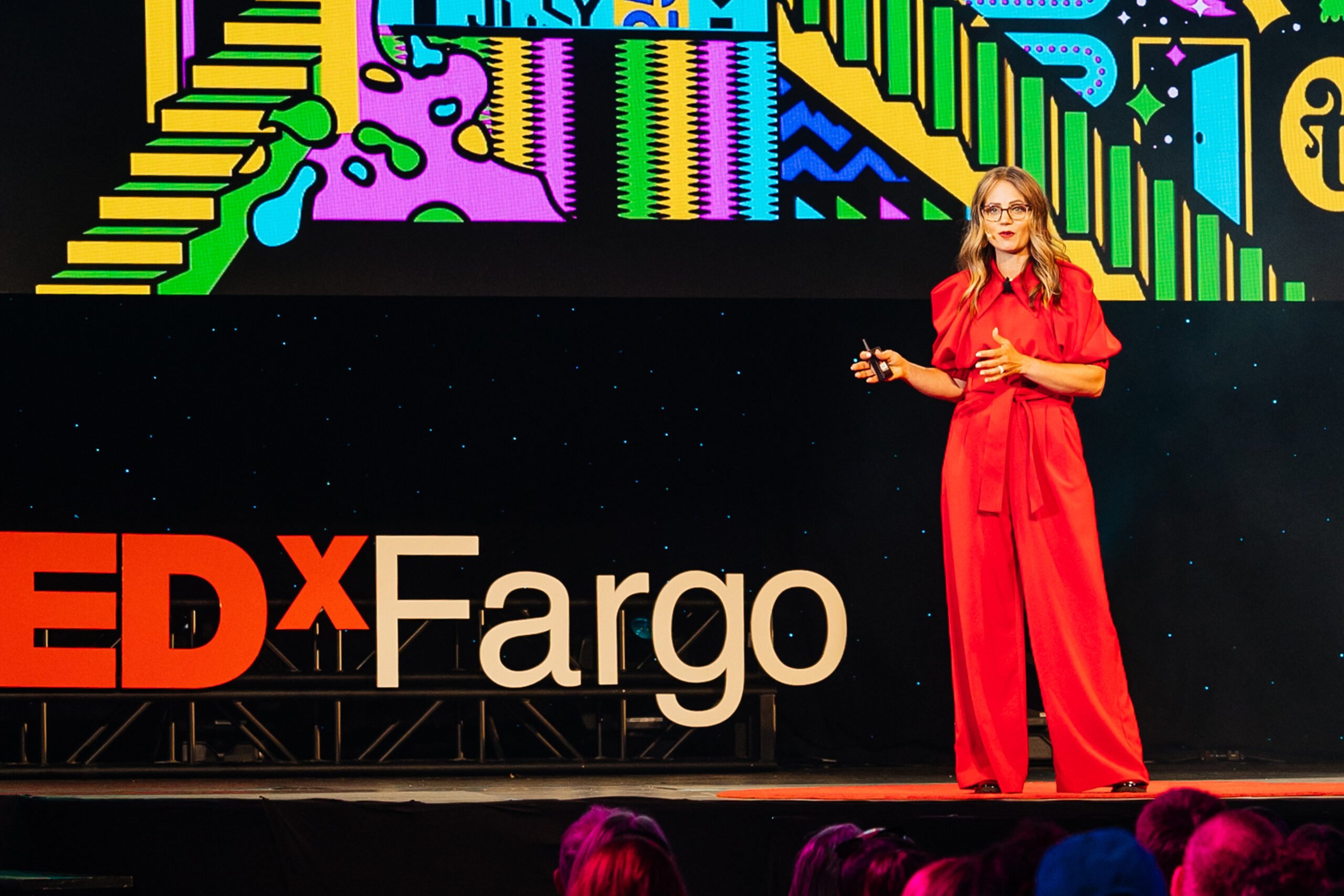 Amanda will giving the talk at TEDxFargo