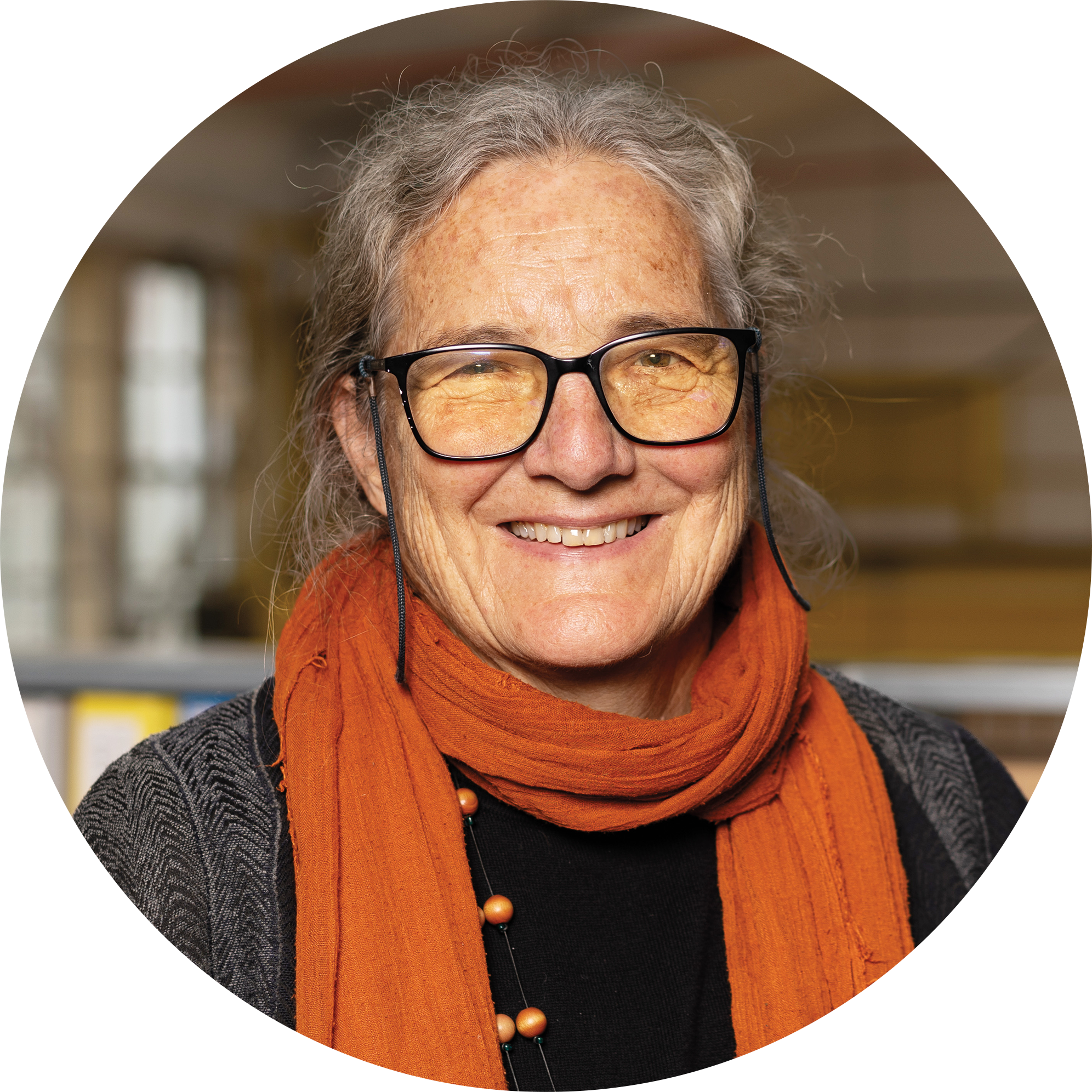 A portrait of Barbara Buser