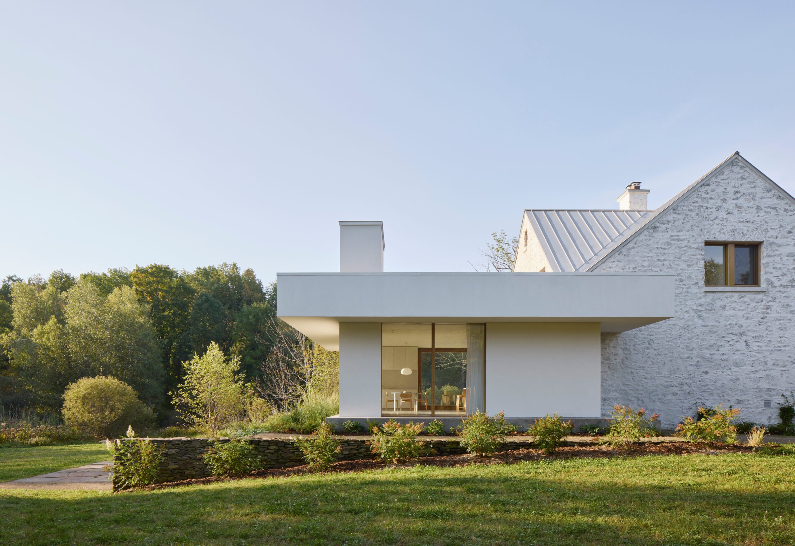 exterior of a house in quebec