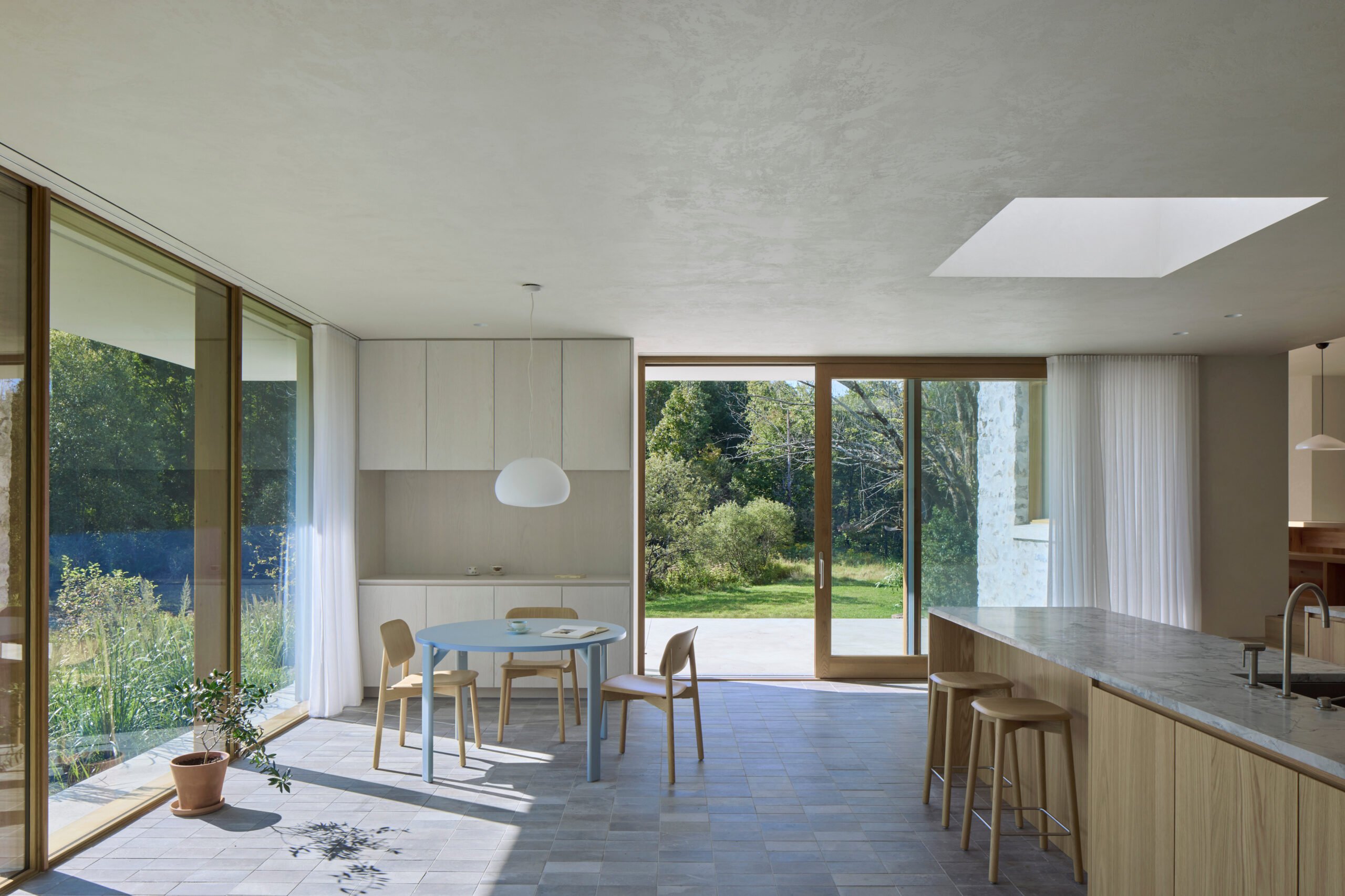 interior of a house in quebec