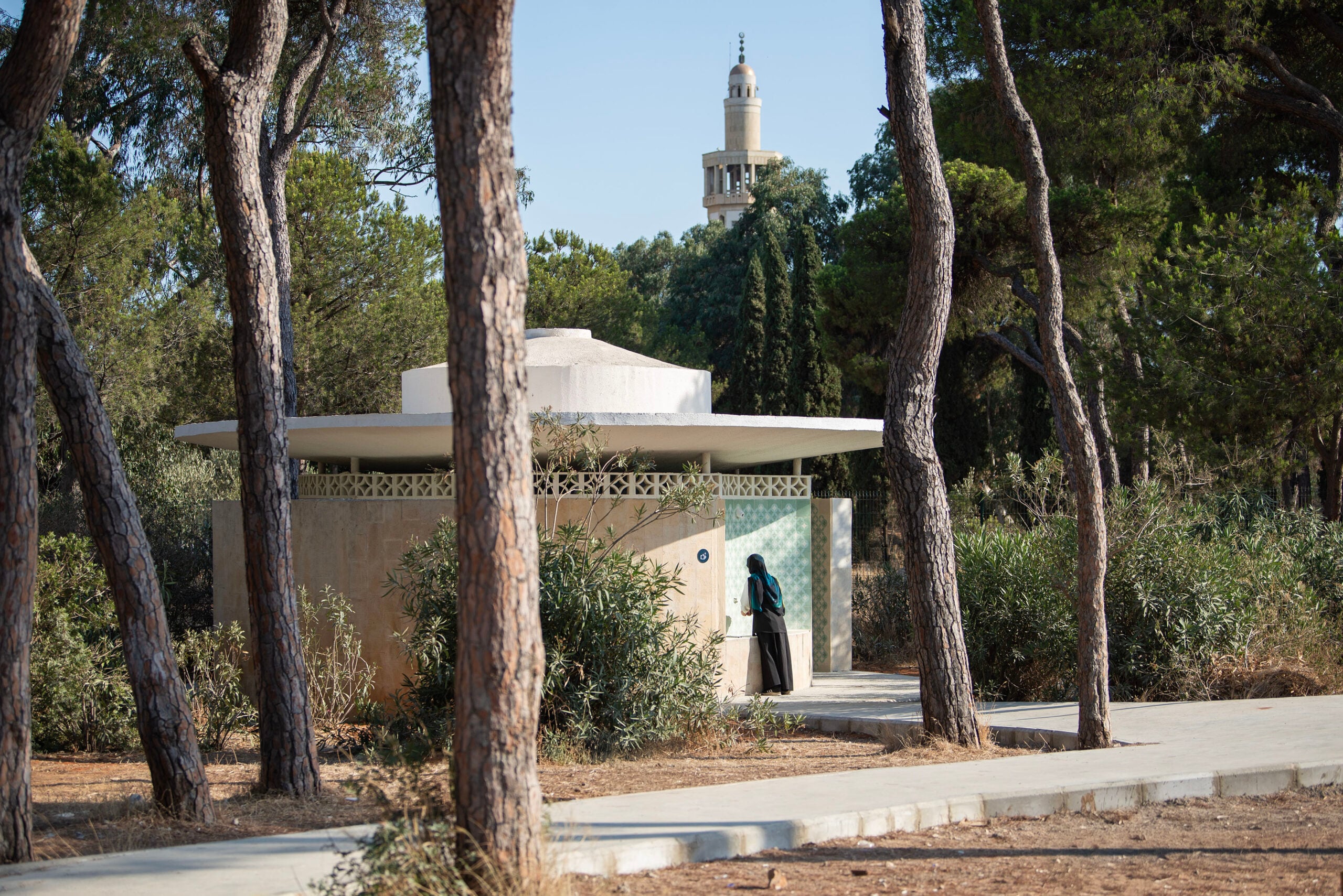 exterior of a pavilion in beirut