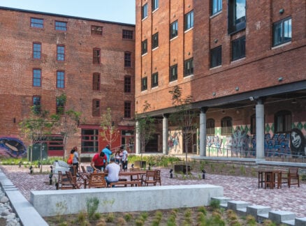 brick exterior adaptive reuse