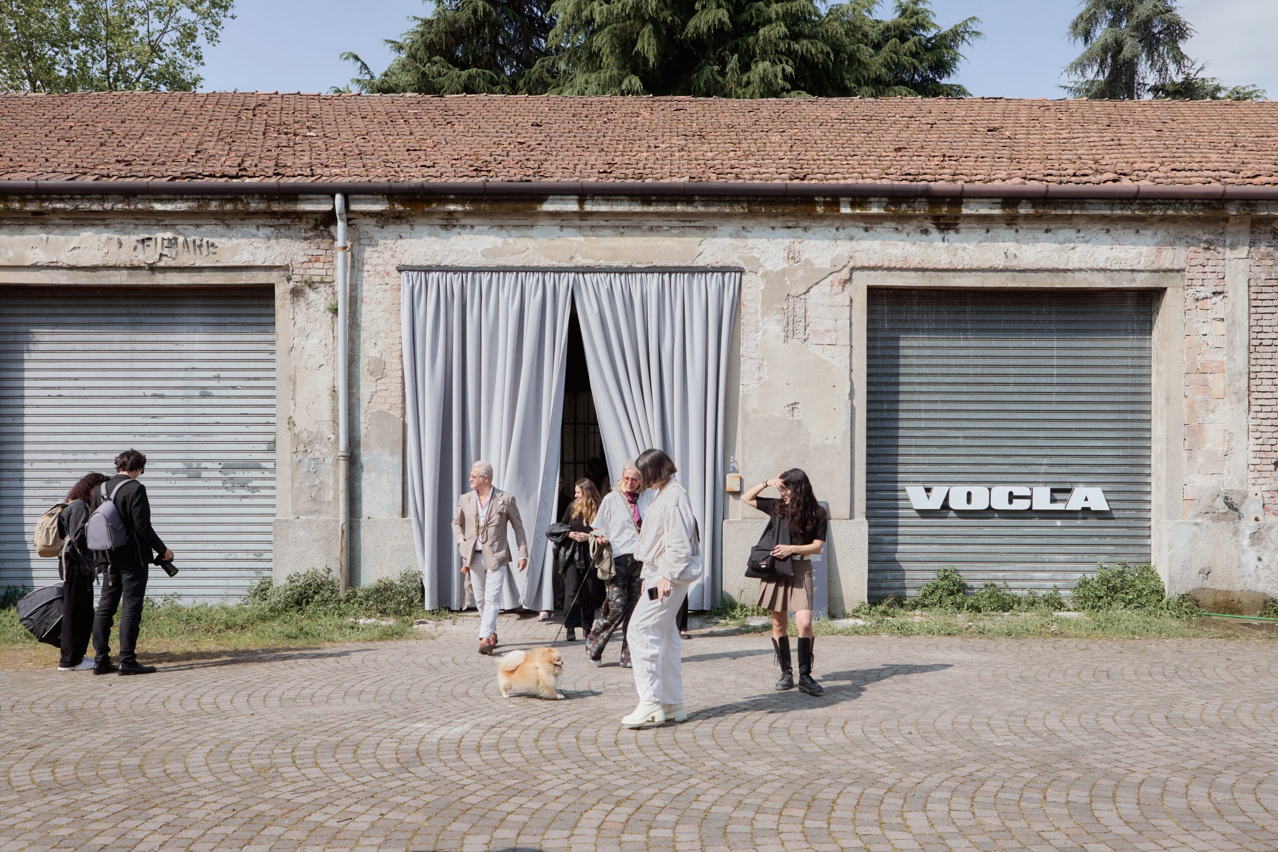 VOCLA is a curated night-time design program and installation platform held at the former Baggio Military Hospital during Milan Design Week 2026